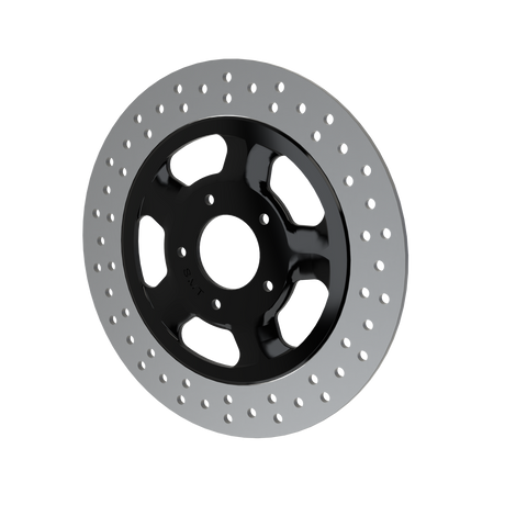 RetroSpec 12 11.5" & 11.8" floating rotor in black