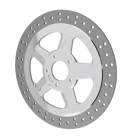 RetroSpec 12 13" floating rotor in polished