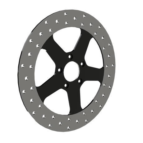 RetroSpec 12 13" solid rotor in black