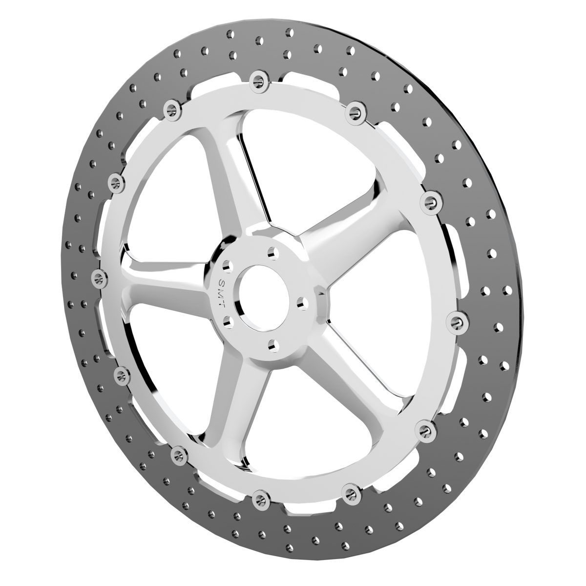 RetroSpec 12 18" floating rotor in polished