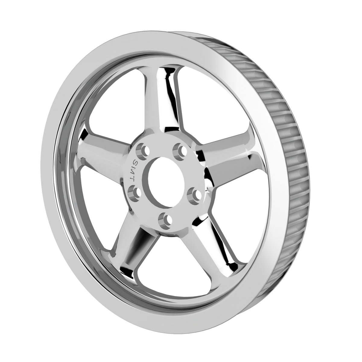 RetroSpec 12 Pulley in chrome