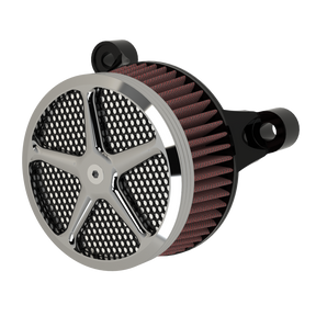 RetroSpec 12 Air Cleaner in chrome