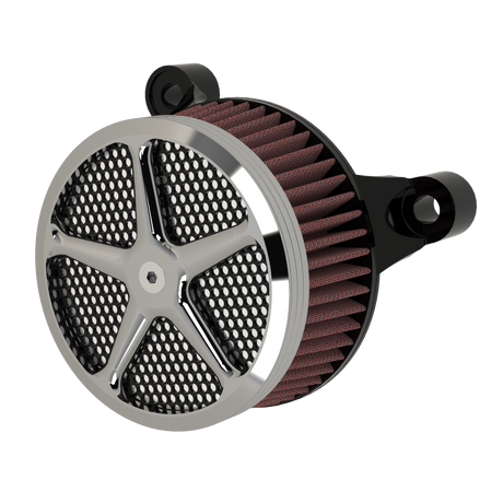 RetroSpec 12 Air Cleaner in chrome