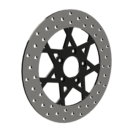 RetroSpec 13 11.5" & 11.8" solid rotor in black