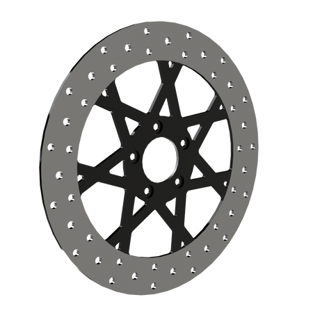 RetroSpec 13 13" solid rotor in black