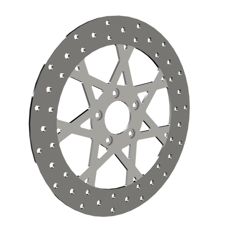 RetroSpec 13 13" solid rotor in polished
