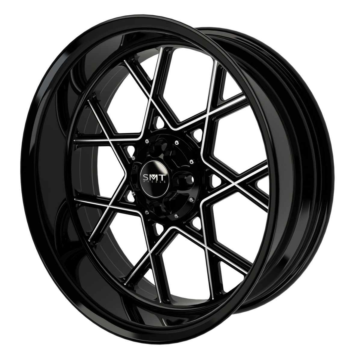 RetroSpec 13 Harley Trike Black Double Cut Wheels