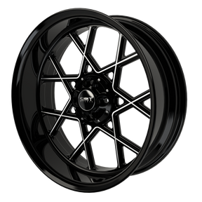 RetroSpec 13 Harley Trike Black Double Cut Wheels
