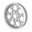RetroSpec 13 Pulley in chrome