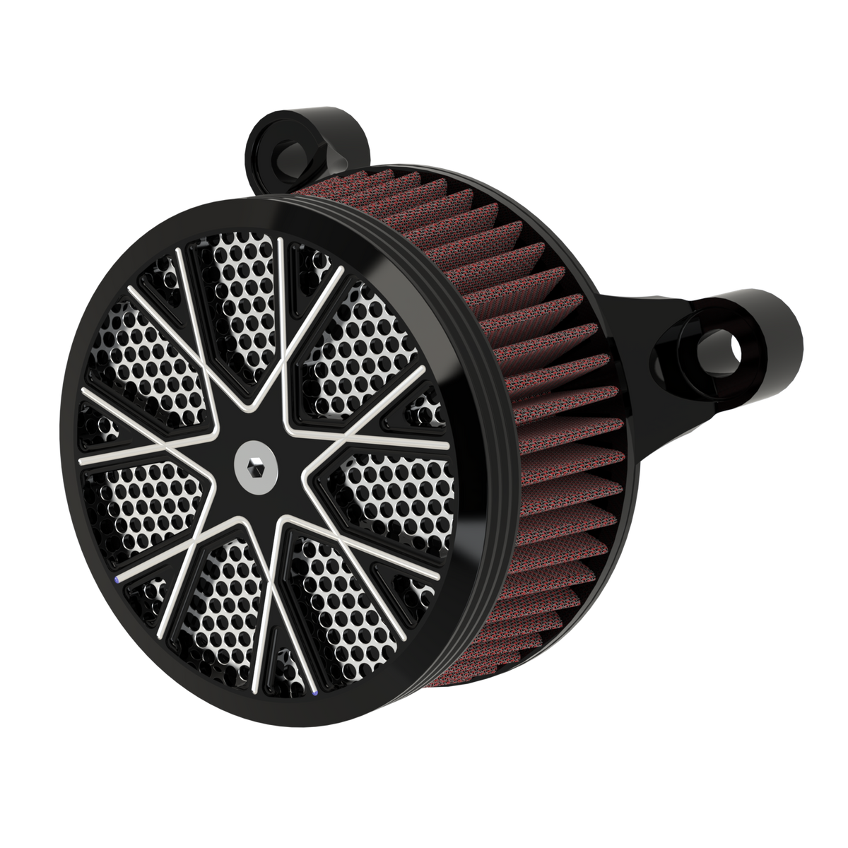 RetroSpec 13 Air Cleaner in black double cut