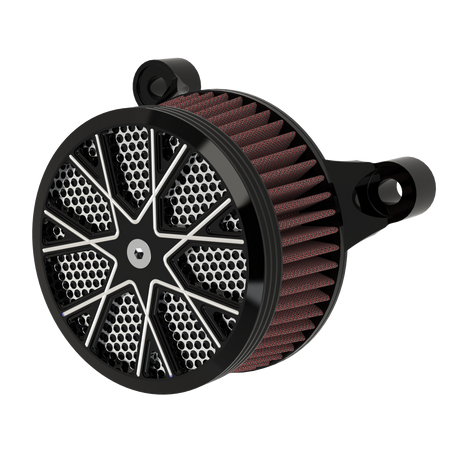 RetroSpec 13 Air Cleaner in black double cut