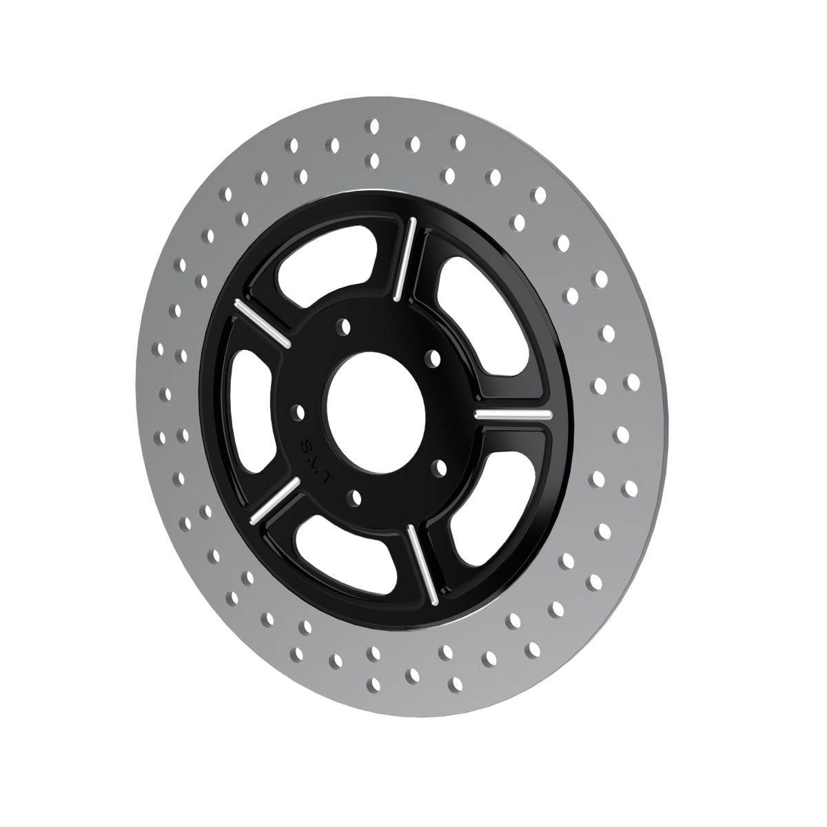 RetroSpec 14 11.5" & 11.8" floating rotor in black double cut