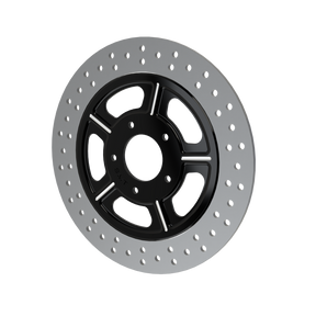 RetroSpec 14 11.5" & 11.8" floating rotor in black double cut