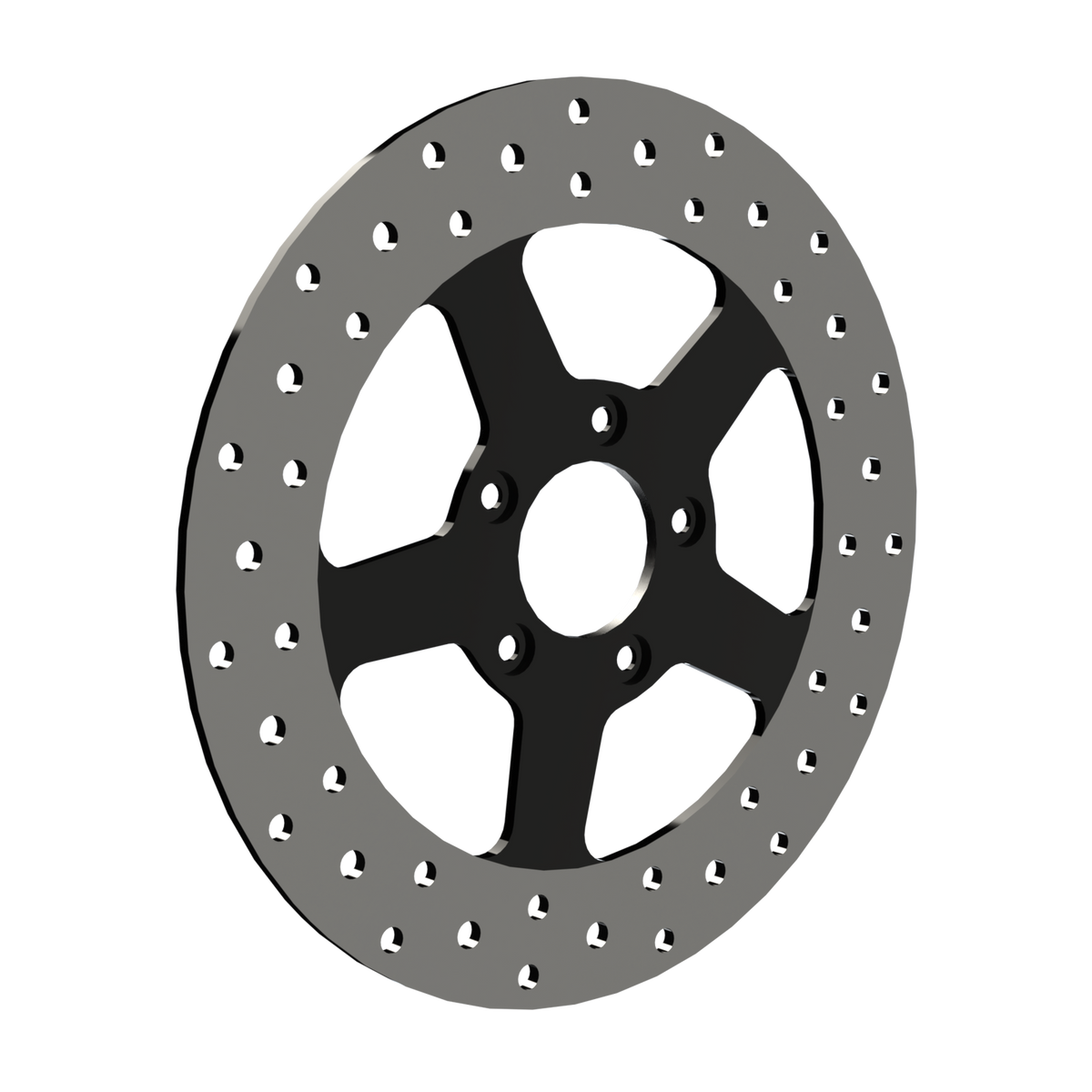 RetroSpec 14 11.5" & 11.8" solid rotor in black