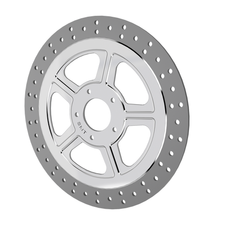 RetroSpec 14 13" floating rotor in polished