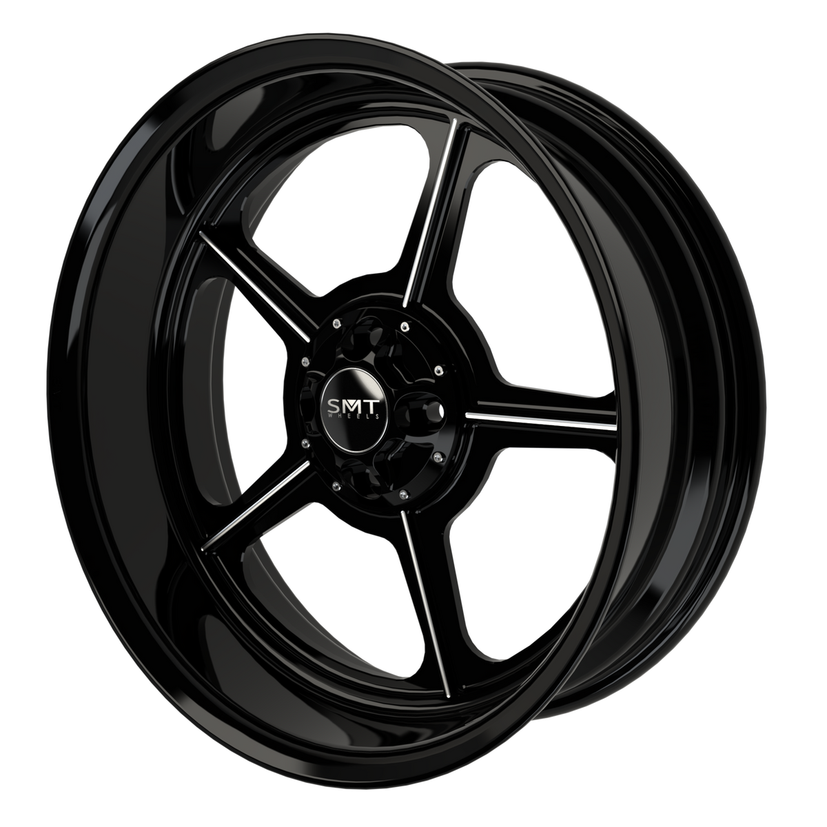 RetroSpec 14 Harley Trike Black Double Cut Wheels