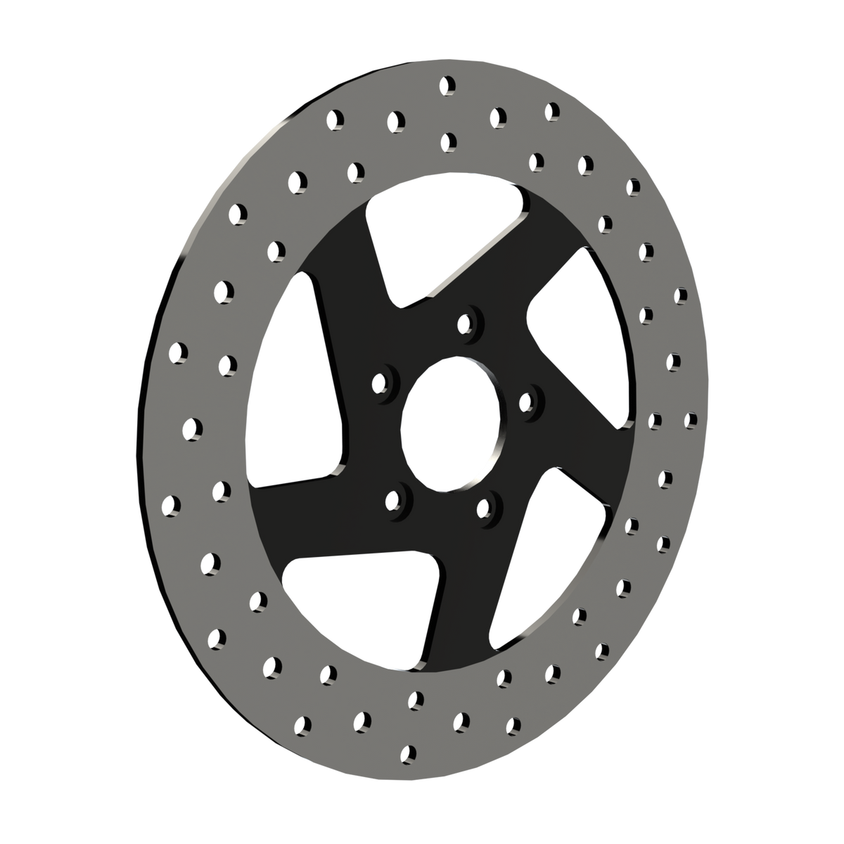 RetroSpec 15 11.5" & 11.8" solid rotor in black