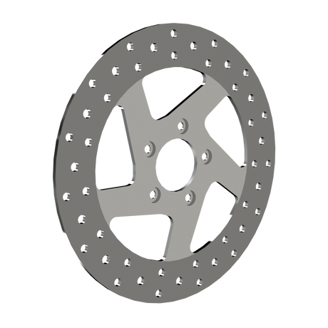 RetroSpec 15 11.5" & 11.8" solid rotor in polished