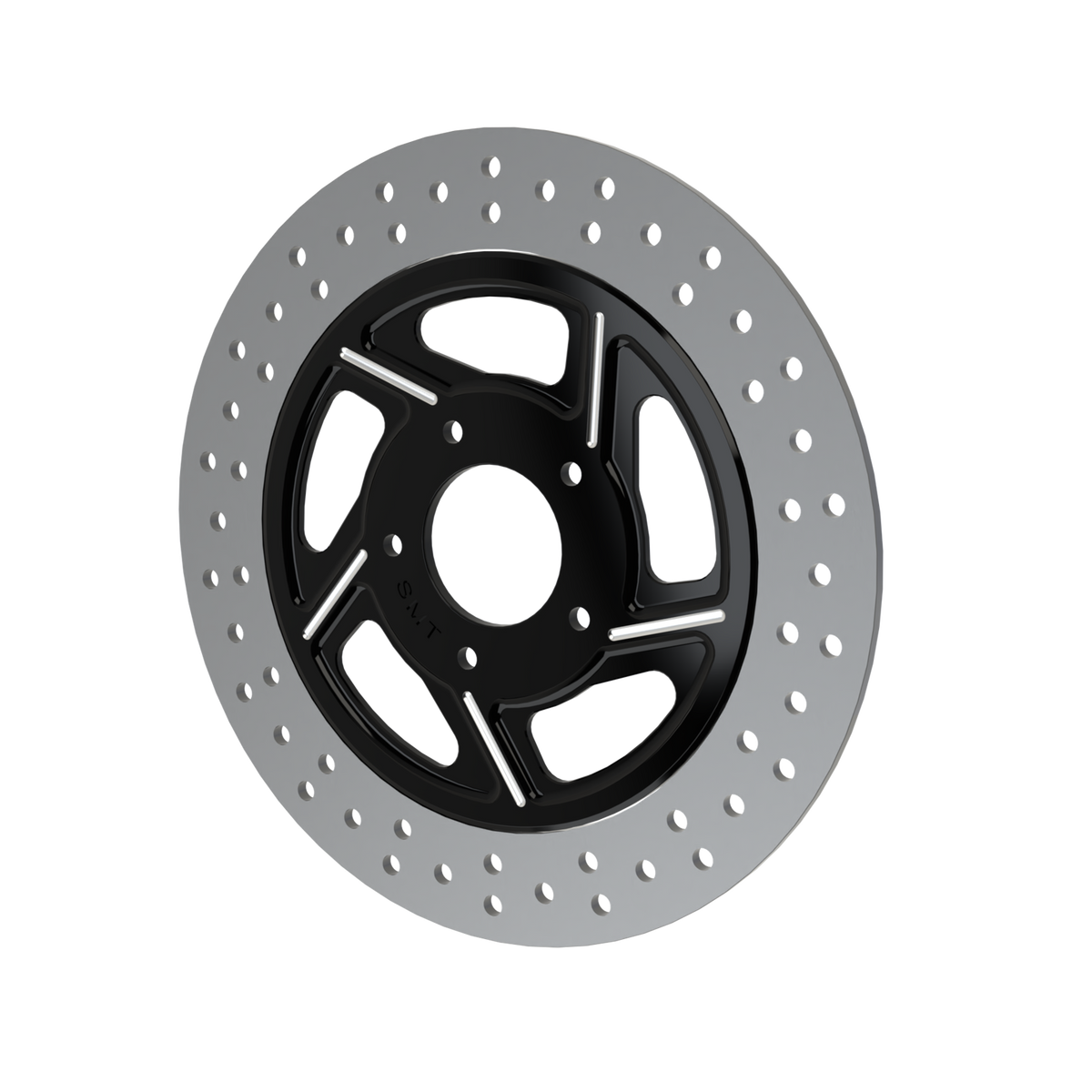 RetroSpec 15 11.5" & 11.8" floating rotor in black double cut