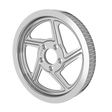 RetroSpec 15 Pulley in chrome