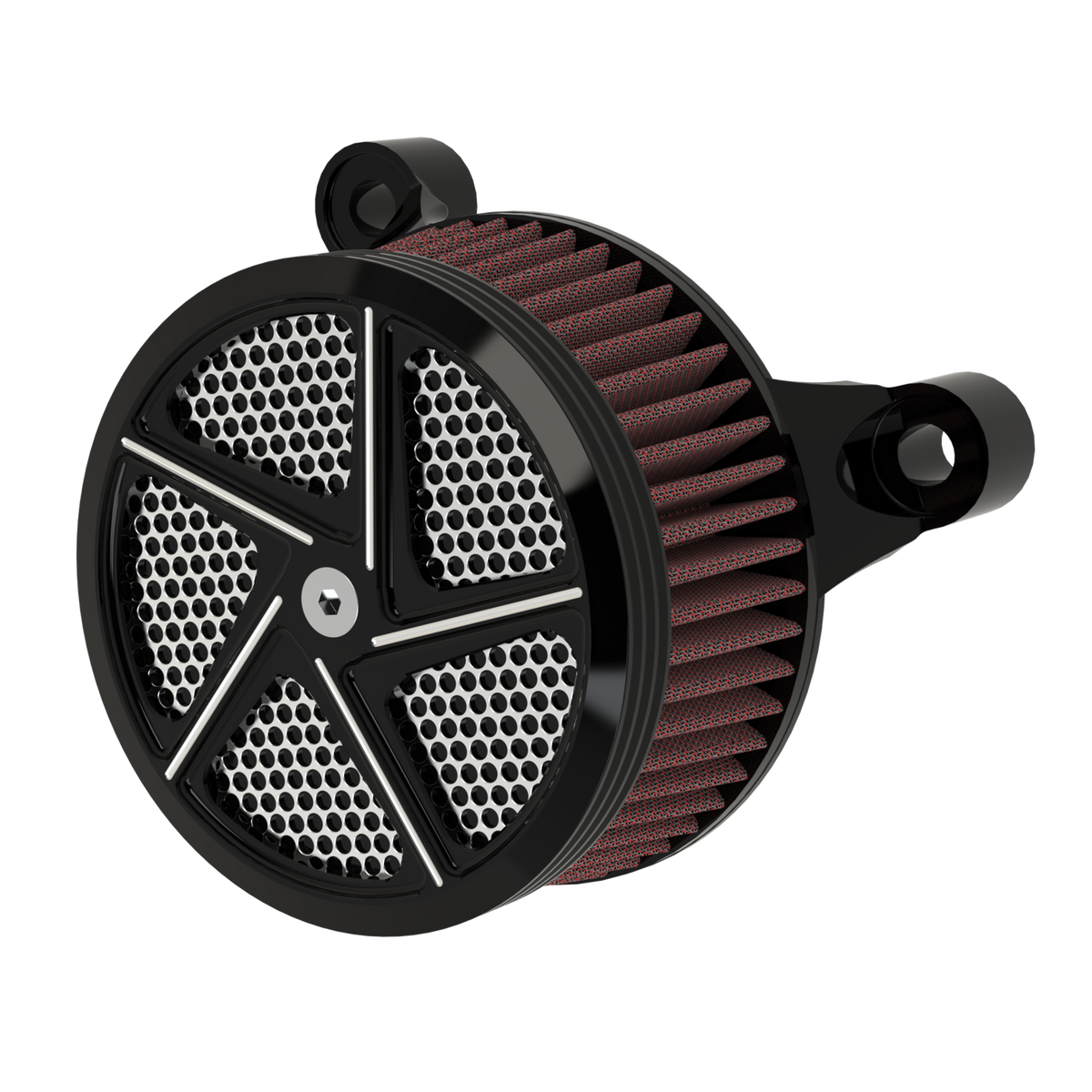 RetroSpec 15 Air Cleaner in black double cut