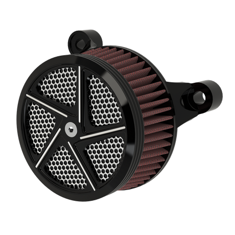 RetroSpec 15 Air Cleaner in black double cut