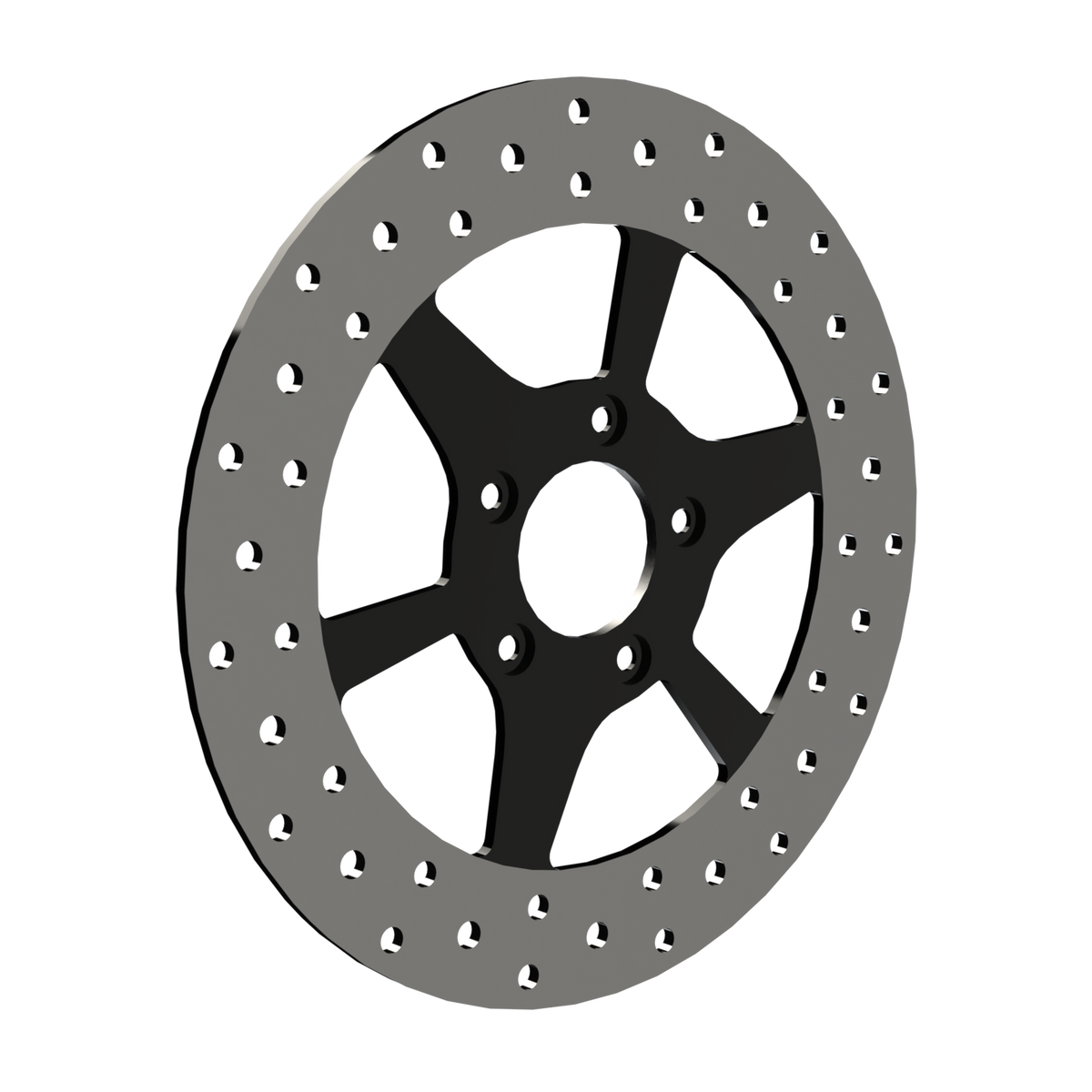 RetroSpec 16 11.5" & 11.8" solid rotor in black