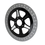 RetroSpec 16 13" floating rotor in black double cut
