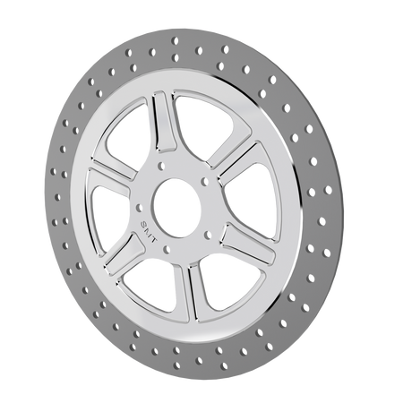 RetroSpec 16 13" floating rotor in polished