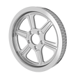 RetroSpec 16 Pulley in chrome
