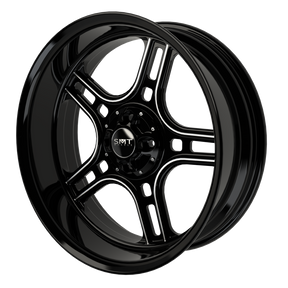 RetroSpec 01 Harley Trike Black Double Cut Wheels