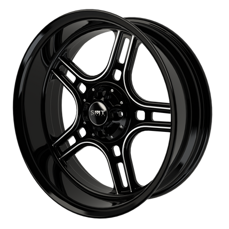 RetroSpec 01 Harley Trike Black Double Cut Wheels