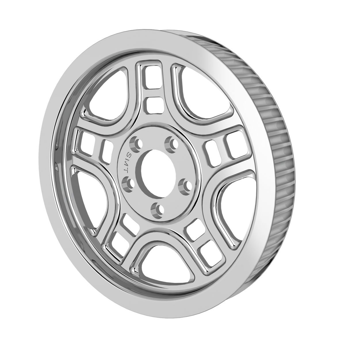 RetroSpec 01 Pulley in chrome