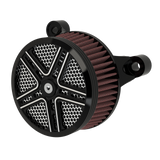 RetroSpec 01 Air Cleaner in black double cut