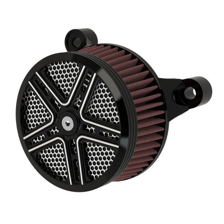 RetroSpec 01 Air Cleaner in black double cut