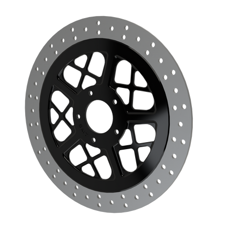 RetroSpec 02 13" floating rotor in black
