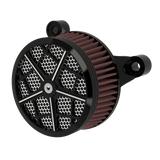 RetroSpec 02 Air Cleaner in black double cut