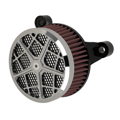 RetroSpec 02 Air Cleaner in chrome