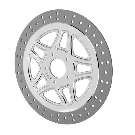 RetroSpec 04 13" floating rotor in polished