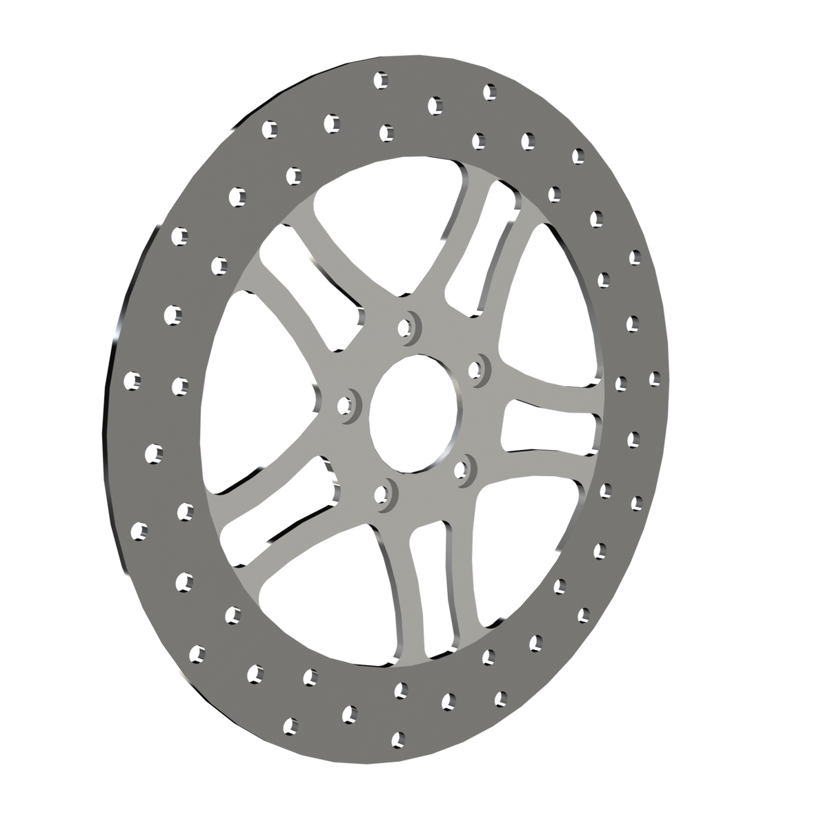 RetroSpec 04 13" solid rotor in polished