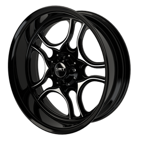 RetroSpec 04 Harley Trike Black Double Cut Wheels