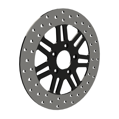 RetroSpec 06 11.5" & 11.8" solid rotor in black