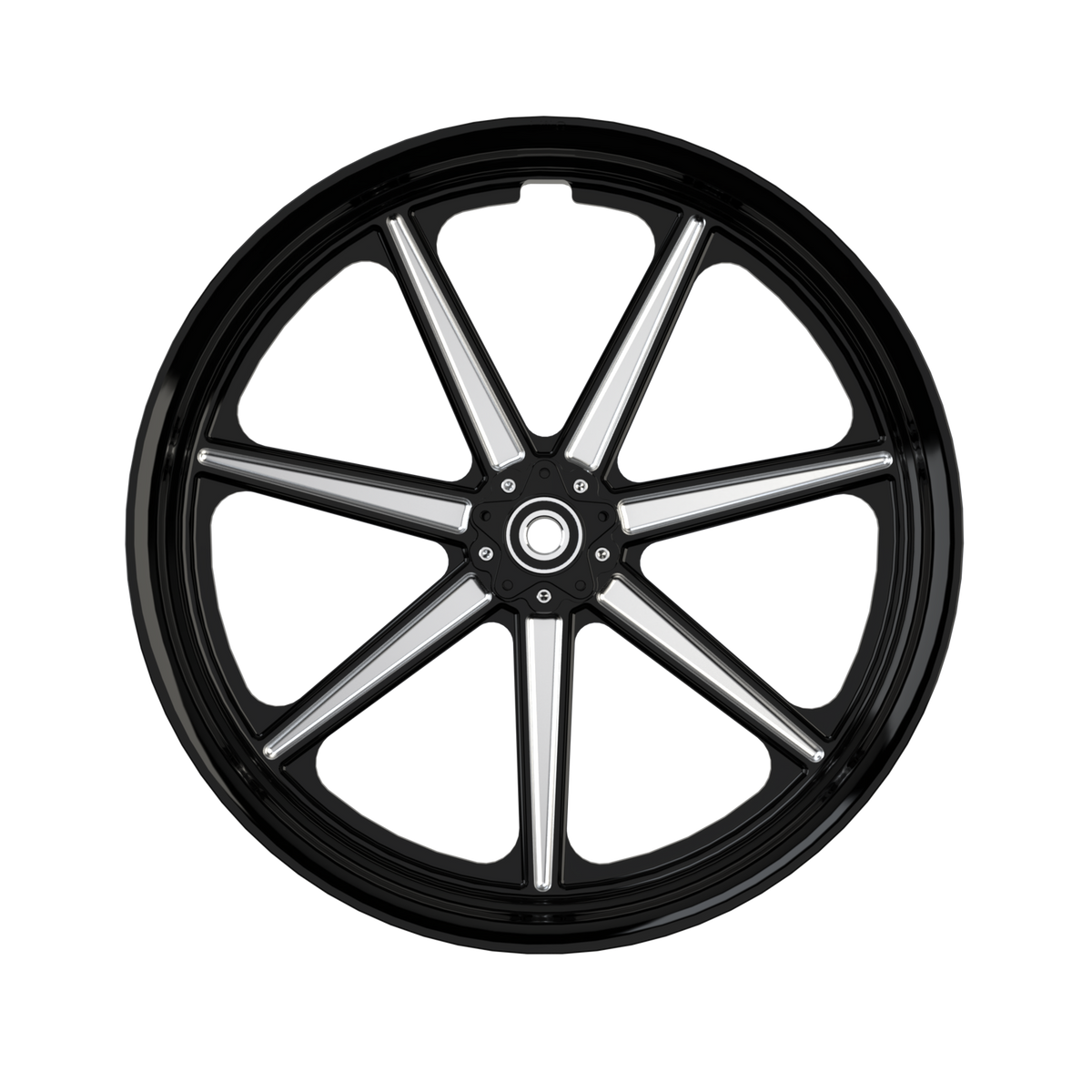 RetroSpec 06 Harley Touring Black Double Cut Wheels