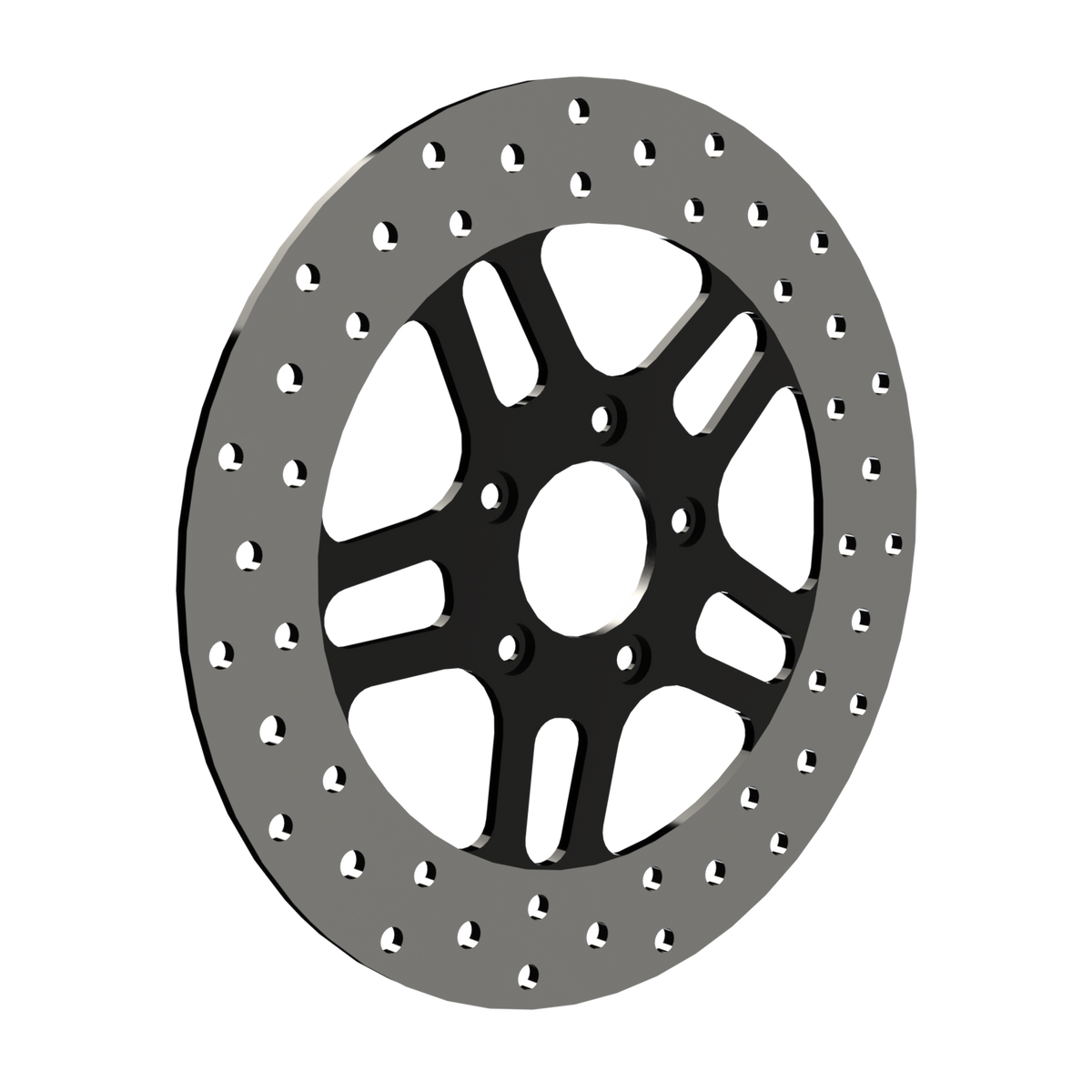 RetroSpec 07 11.5" & 11.8" solid rotor in black