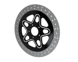 RetroSpec 07 13" floating rotor in black double cut