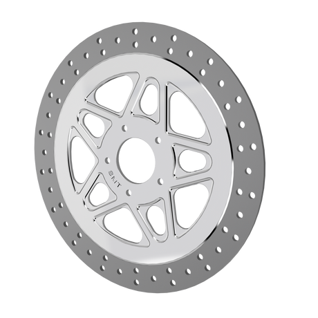 RetroSpec 07 13" floating rotor in polished