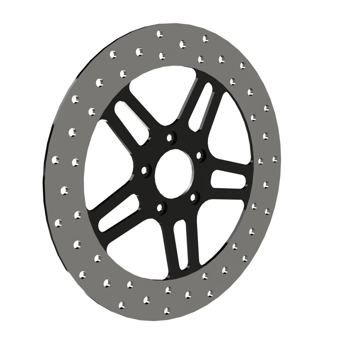 RetroSpec 07 13" solid rotor in black