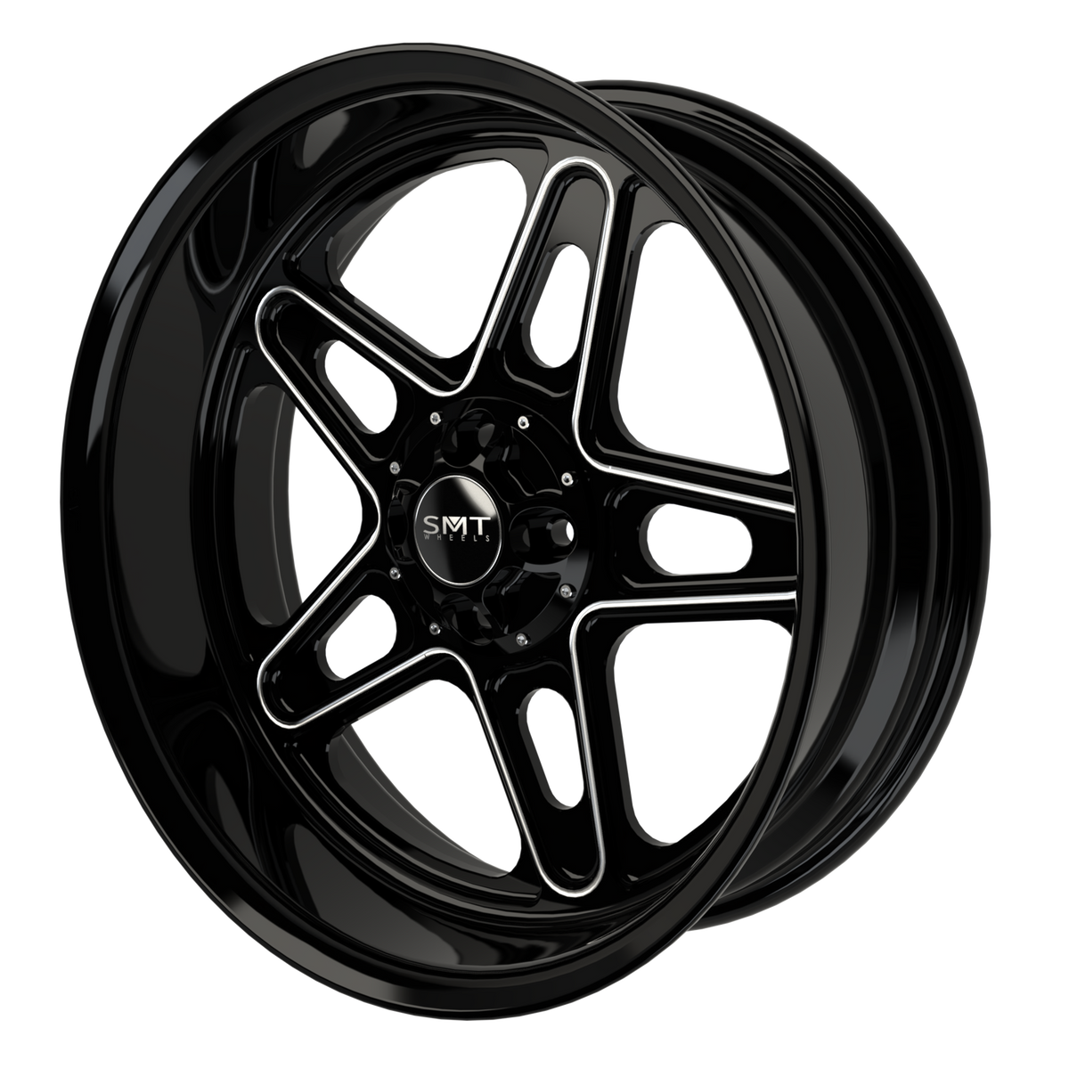 RetroSpec 07 Harley Trike Black Double Cut Wheels