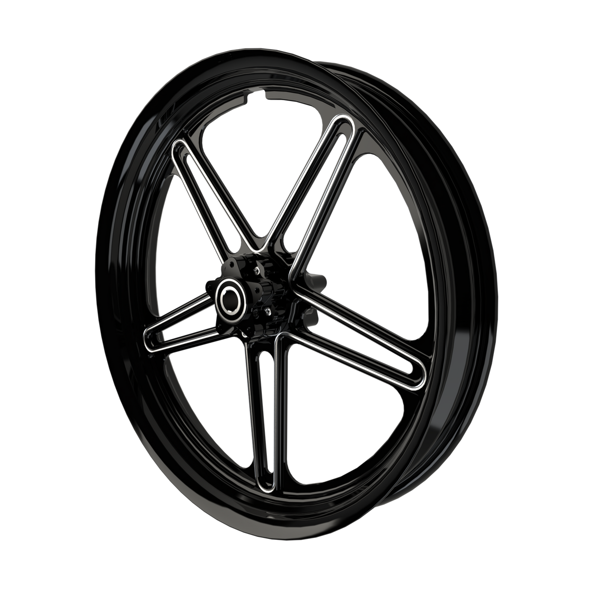 RetroSpec 07 Indian Black Double Cut Wheels