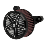 RetroSpec 07 Air Cleaner in black double cut